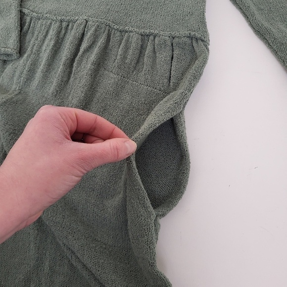 FP Beach Breaking Free Knit Jumpsuit Onepiece olive sage green - Picture 8 of 15